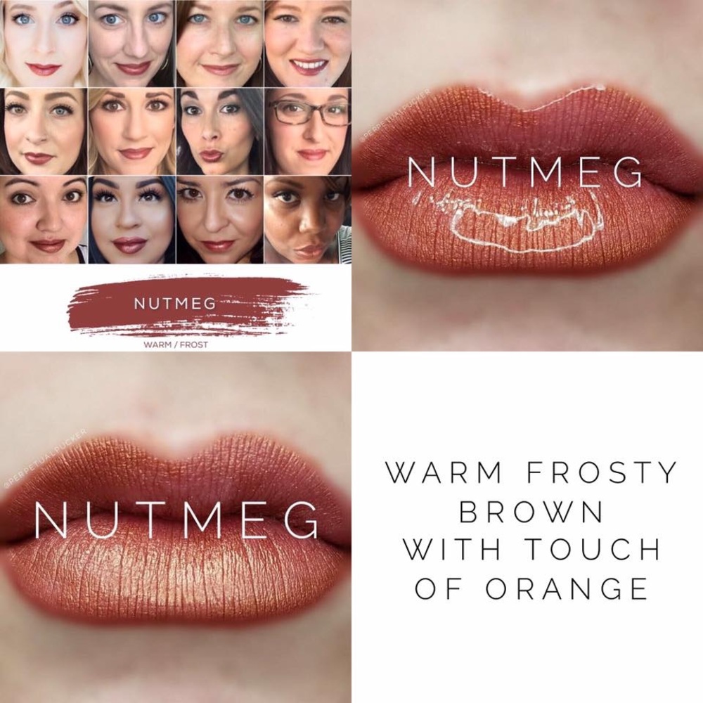 LipSense liquid lip color NUTMEG